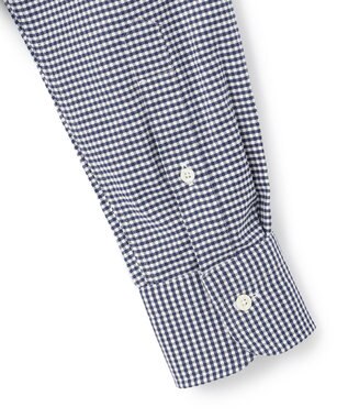 J.PRESS MEN 【WEB限定】ギンガムチェックシャツ/B.D ネイビー系3