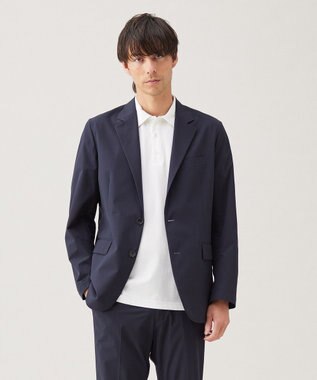 UNFILO MENS 【7つの機能付き】FINE MOVE スマート テーラード ジャケット ネイビー