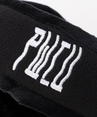 PW CIRCULUS 【UNISEX】WAVY ロゴイヤーマフ ブラック系