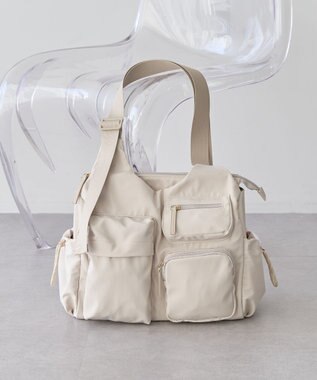 Green Parks 収納アドバイザー監修アウトポケットトート Ivory