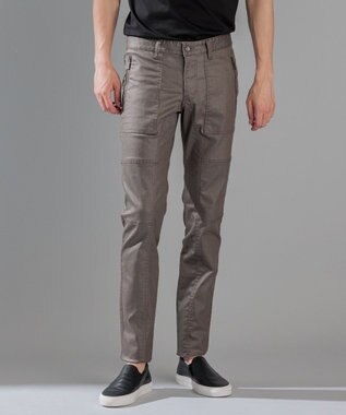 JOSEPH HOMME ハイパワーソフトストレッチ / STICK DESIGN ブラウン系