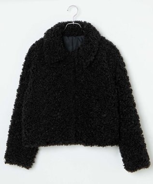 WEGO ボアファーブルゾン ブラック