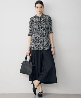 ICB L 【先行予約・WEB限定カラーあり】マットスキューバ ガウチョパンツ ブラック