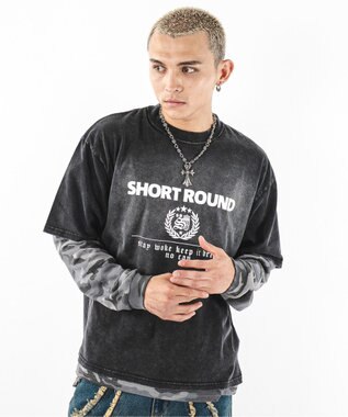 WEGO 【ユニセックス着用ITEM】ブリーチエンブレムロゴT（SS） スミクロ