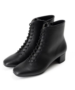 AcureZ スッキリシルエットのレースアップデザイン「生活防水×スタイリッシュブーツ」