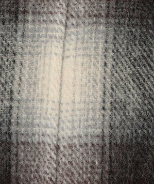 自由区 【リバーシブル】ウールリバー フード付きショートコート キャメル系