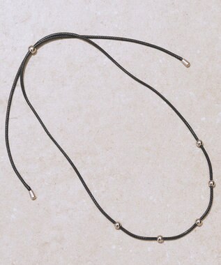 earth music&ecology メタルポイントコードネックレス