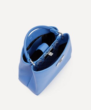 LIBERTY. アイフィス バーリントン ミニ トップハンドルバッグ スカイブルー