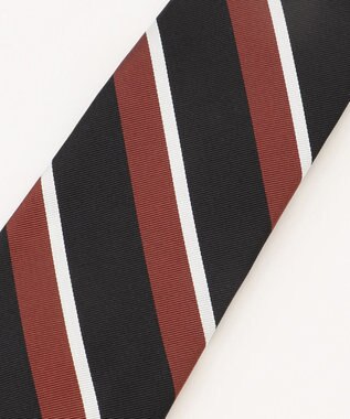 J.PRESS MEN 【J.PRESS ORIGINALS】REGIMENTAL TIE / JAPAN MADE ブラック系1