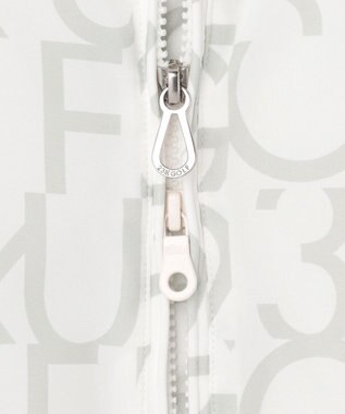 23区GOLF 【MEN】ロゴグラフィック中綿ブルゾン ホワイト系5