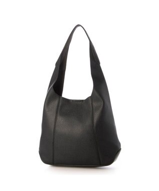 UNBILLION カシュカシュ cachecache / セミ合皮ホーボーバッグＬ ブラック