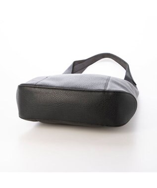 UNBILLION カシュカシュ cachecache / セミ合皮ホーボーバッグＬ ブラック