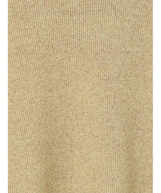 Te chichi ヘンリーネックマーブルニット イエロー