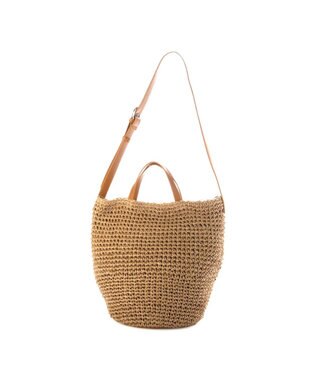 UNBILLION カシュカシュ cachecache / 丸底バケットクロッシュ2wayトート カゴバッグ