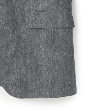 JOSEPH HOMME 新型・新柄【洗える/ストレッチ/シワになりにくい/セットアップ対応可】クールドッツストレッチ 　ジャケット ライトグレー系