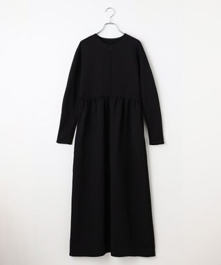 #Newans 【洗濯機可】オールシーンジップドレス ブラック