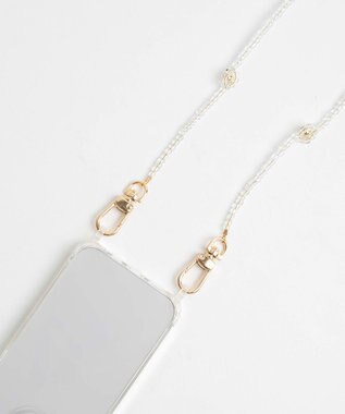 WEGO フラワービーズストラップ 柄1