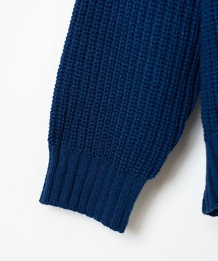 WEGO ルーズフィットカーディガン ブルー