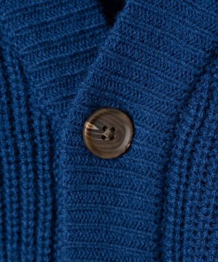 WEGO ルーズフィットカーディガン ブルー