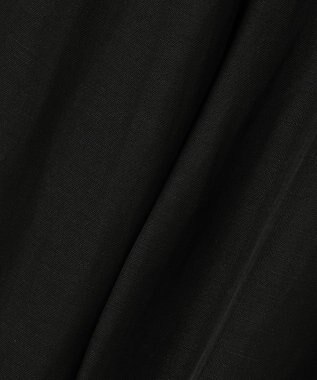 BEIGE， BERNARD / リネン混 ヘムタグ 2WAYパンツ Black