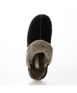 MODE ET JACOMO <carino>本革ムートンサボ ブラック