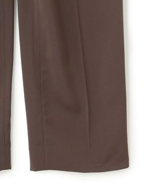 ICB L 【接触冷感・UVケア・吸水速乾・防シワ・洗える】 ドレープツイル オールインワン チョコレート系