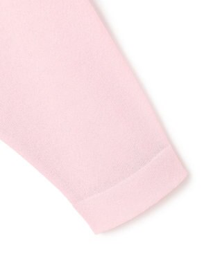 UNFILO シアーフォルムニット クルーネック ピンク