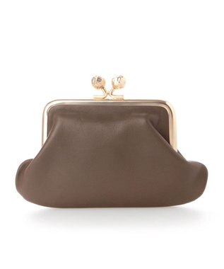 UNBILLION perche フラグメントケース付きアンティーク調ガマグチS グレー