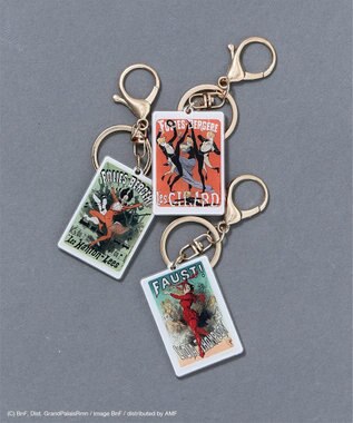 CRAFT STANDARD BOUTIQUE アートコラボ【ジュール・シェレ】キーホルダー A