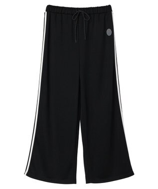 Green Parks ＥＧＯＩＳＴ　ライン入りカットパンツ Black