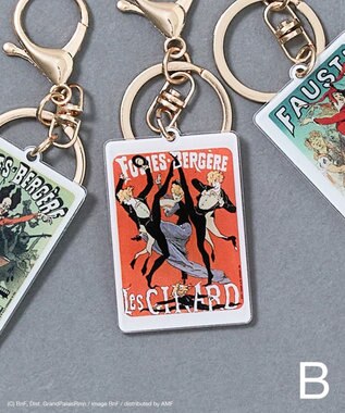 CRAFT STANDARD BOUTIQUE アートコラボ【ジュール・シェレ】キーホルダー B