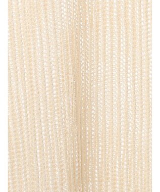 Te chichi フリンジメッシュニットワンピース《2025Autumn catalog vol.2 item》 オフホワイト