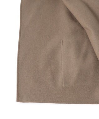 uncrave メルトンリバー フーデットコート トープ