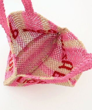 GRACE CONTINENTAL the Jacksons ジュートバッグL ピンク