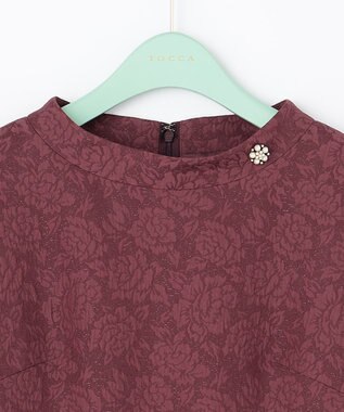 TOCCA 【洗える！】VERONICA ドレス ワイン系