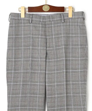 J.PRESS MEN 【ストレッチ / 洗える】トリートメントウールアメリカンチェック スラックス ブラック系4