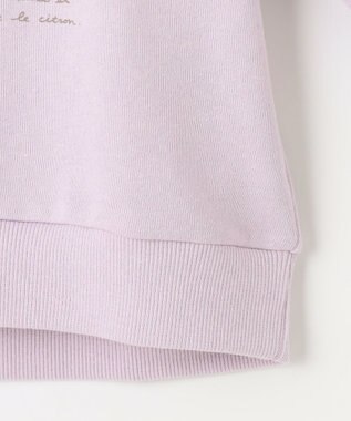 ANY KIDS 【春まで主役】フォトプリントトレーナー ラベンダー