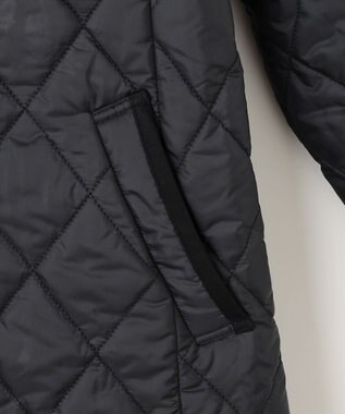 J.PRESS LADIES S 【WEB限定カラーあり・2way】コンパクトタフタキルティング  フーデッド コート 【WEB限定カラー】ネイビー系