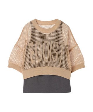 Green Parks ＥＧＯＩＳＴ　ＳＥＴ２点　メッシュ＋インナー Beige