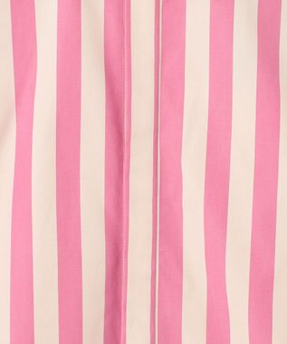 NAVE 【Nave 　洗える】ワイドストライプ ブラウス ピンク系1