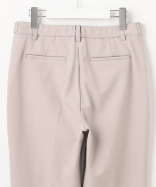 J.PRESS LADIES S 【洗える】2way thermoサキソニー テーパード パンツ ベージュ系