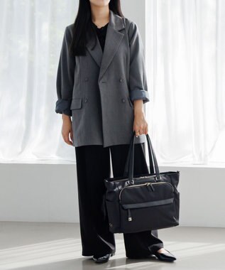 ACE BAGS & LUGGAGE ace. ラプリム トートバッグ レディースビジネス A4 13.3インチサイズ 68803 エース ブラック×ゴールド