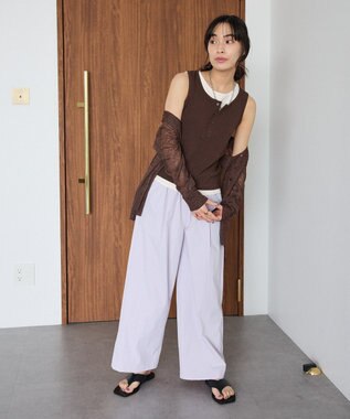 CRAFT STANDARD BOUTIQUE ワイドイージーパンツ Light Purple