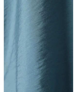 AMERICAN HOLIC 接触冷感Ｗポケット袖タックシャツチュニック Sax