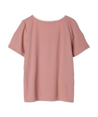 Green Parks ・ＳＵＧＡＲ　ＳＰＯＯＮ　パールスクエアプルオーバー Pink