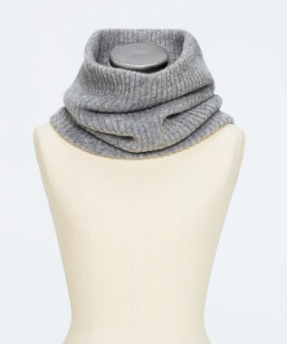 TOQUE 〈大草直子さんアドバイザー〉ベビーアルパカ×ウール縮絨ニットネックウォーマー グレー