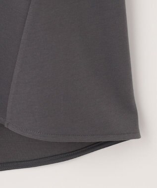 自由区 S クリアコットンポンチタックジャージ カットソー スレート