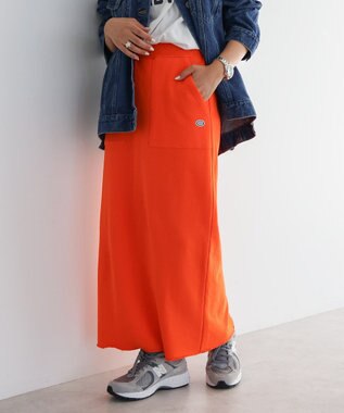 AMERICAN HOLIC Ｄｉｓｃｕｓ／スウェットタイトスカート Orange