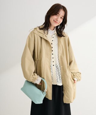 Green Parks 衿付きレースカットプルオーバー Ecru