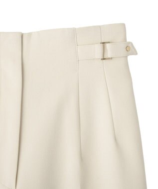 YECCA VECCA サイドベルテッドハイウエストパンツ Navy